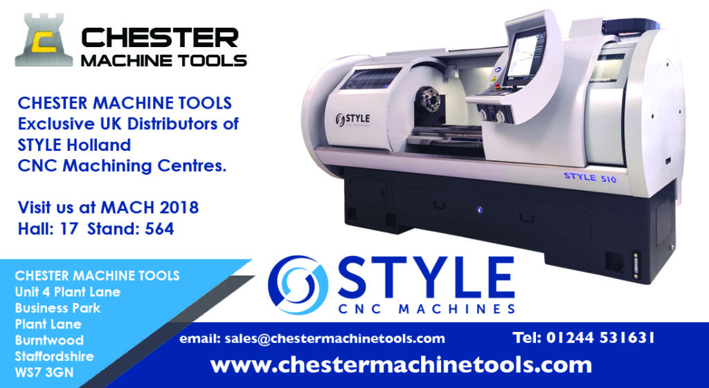 chester machine tools advert