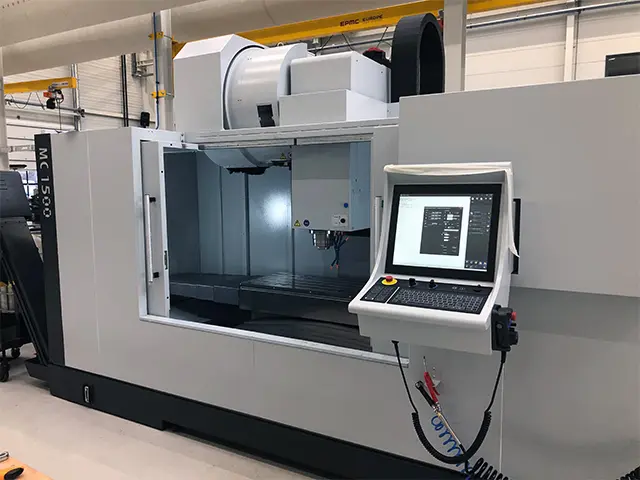 Voorraadmodel: MC 1500 CNC Freesbank