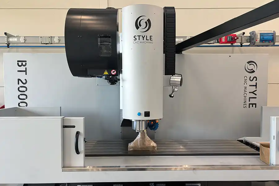 Spindel, wisselaar, bed van de BT 2000