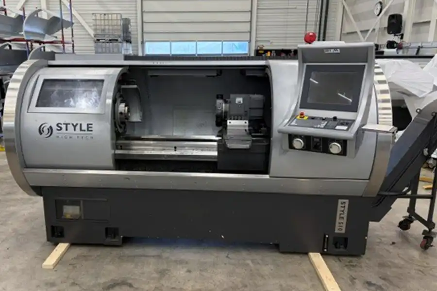 STYLE 510 CNC draaibank met STYLE besturing en ruime werkruimte voor nauwkeurige draaiwerkzaamheden